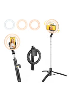 Y&D Video Light, LED Camera Light Computer Conference Portable Selfie High Power 3000mAh Rechargeable/CRI 95+/3 Lights Modes/3 Bases for Phone, iPhone, Zoom, Picture, Makeup (with Clip)  - Image 1