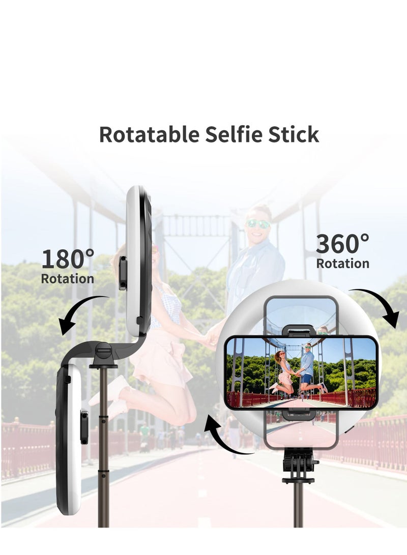 Y&D Video Light, LED Camera Light Computer Conference Portable Selfie High Power 3000mAh Rechargeable/CRI 95+/3 Lights Modes/3 Bases for Phone, iPhone, Zoom, Picture, Makeup (with Clip) - Image 4