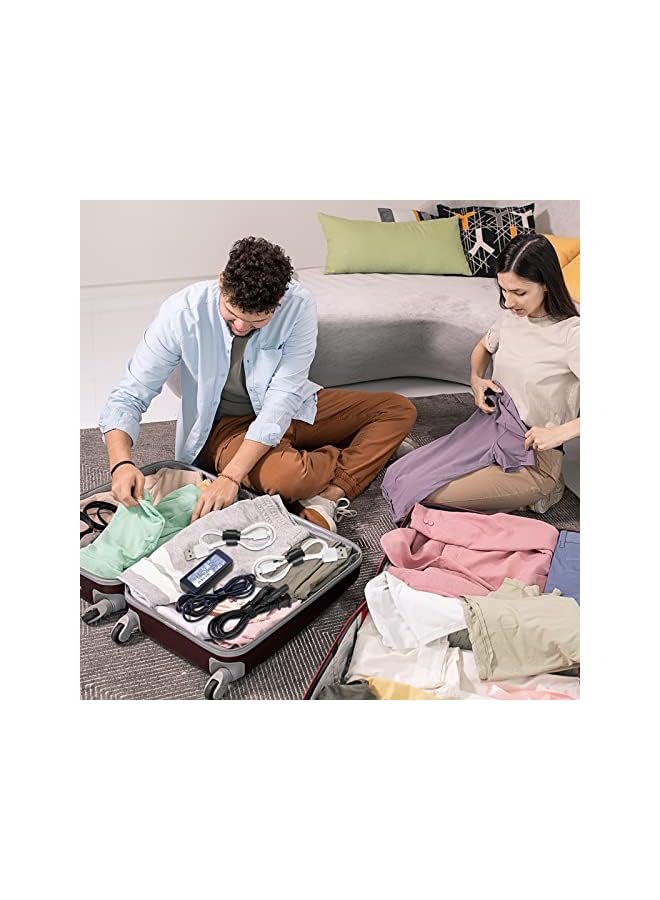 promass 120PCS 6 Inch Reusable Cable Ties Wire Ties Cable Clips Cord Organizer Cable Organizer Adjustable Cable Management Black - Image 4