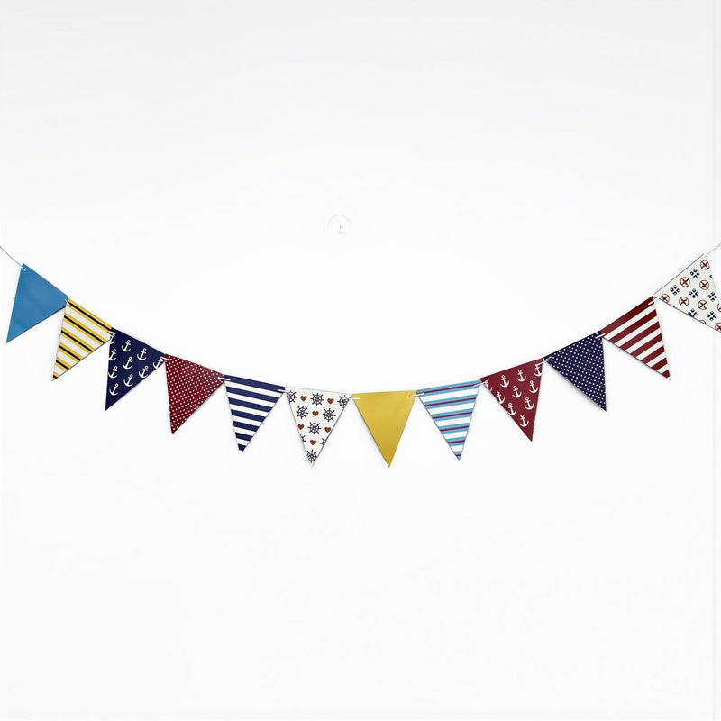 Multi Scene Compatible Triangle Bunting Hangable On Walls Windows Tents For All Event Spaces - Image 2
