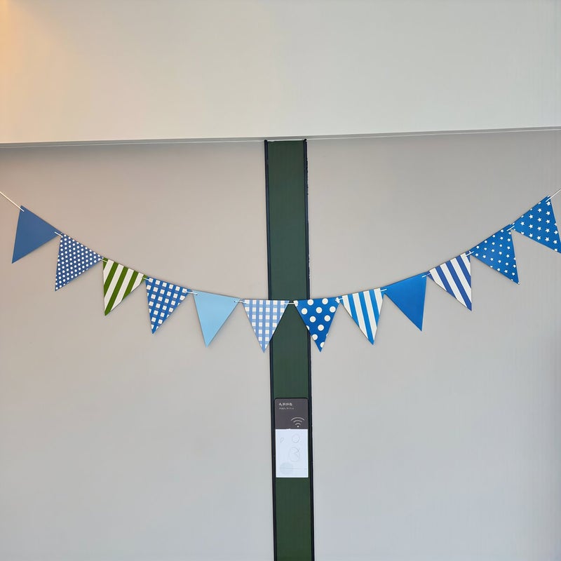 Multi Scene Compatible Triangle Bunting Hangable On Walls Windows Tents For All Event Spaces - Image 3
