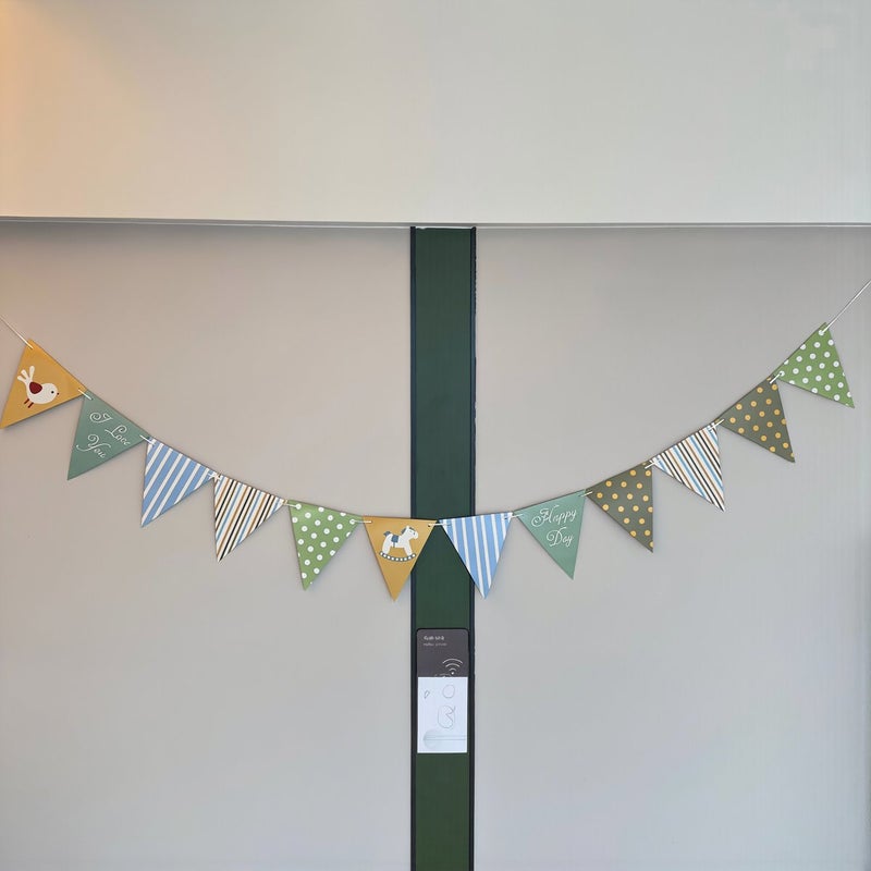 Multi Scene Compatible Triangle Bunting Hangable On Walls Windows Tents For All Event Spaces - Image 5