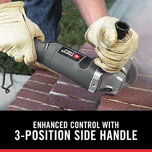 PORTER CABLE PORTER-CABLE Angle Grinder Tool, 4-1/2-Inch, 7.5-Amp (PC750AG) - Image 5