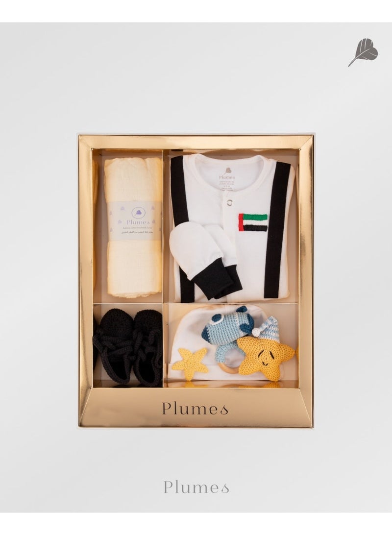 Plumes Baby Boy Astronaut Gift Set – UAE Edition - Image 1