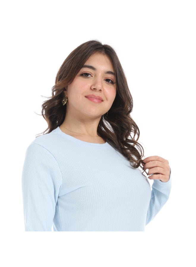 Cocktail 4666-dress-light blue - Image 5