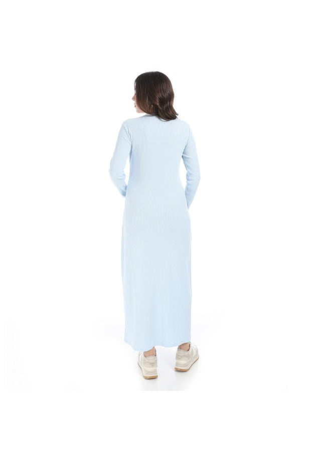 Cocktail 4666-dress-light blue - Image 4