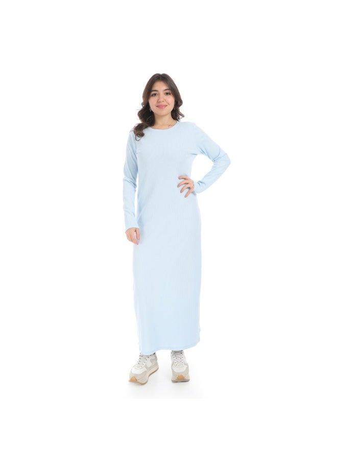Cocktail 4666-dress-light blue - Image 1