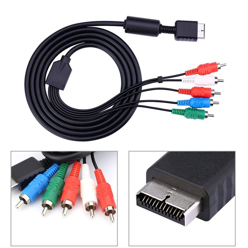 كابل من PS2 إلى AV، كابل اتصال فائق الدقة، كابل اتصال من PS2 إلى مكونات 5RCA، كابل تمديد، كابل صوت، لوحة ألعاب PS2 وPS3، واجهة تلفزيون فائق الدقة (HDTV) أو تلفزيون تعليمي فائق الدقة (EDTV) - Image 4