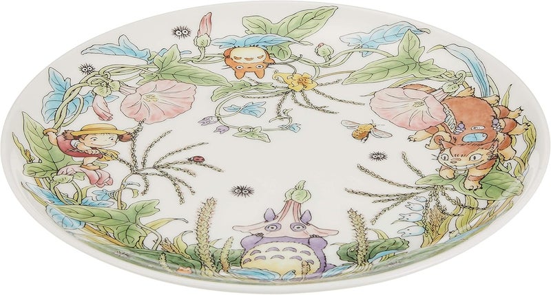 Noritake Noritake T50116A46604 My Neighbor Totoro Plate 91 inches 23 cm Hiruga HirugaHirugaHirugaHen Microwave Safe 1 Piece Bone China - Image 2