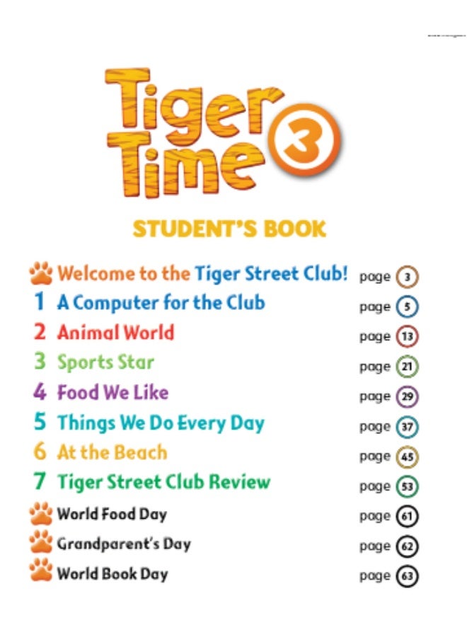Macmillan Tiger Time -  English Course for Schools -level 3_students_book - Image 2