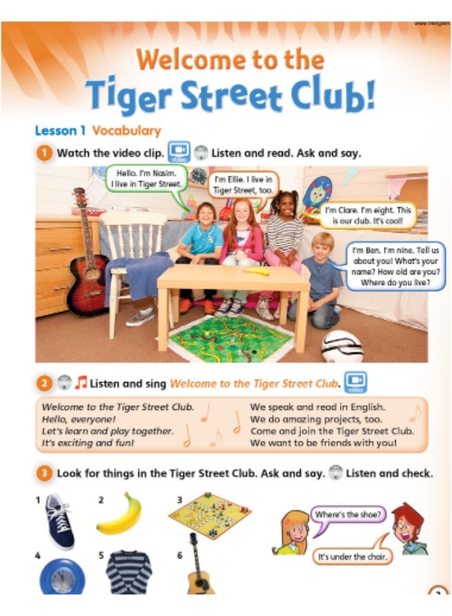 Macmillan Tiger Time -  English Course for Schools -level 3_students_book - Image 4