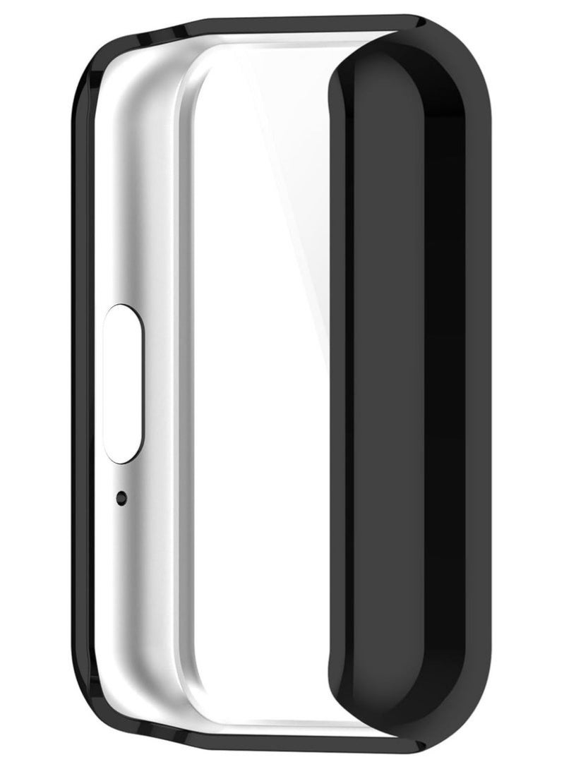 HL-Tech Case for Samsung Galaxy Fit 3 Screen Protector TPU Full Coverage Protective Cover Black - Image 5