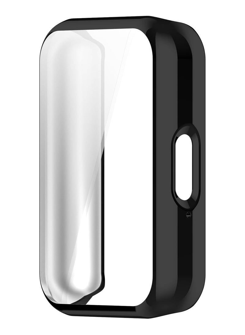 HL-Tech Case for Samsung Galaxy Fit 3 Screen Protector TPU Full Coverage Protective Cover Black - Image 4