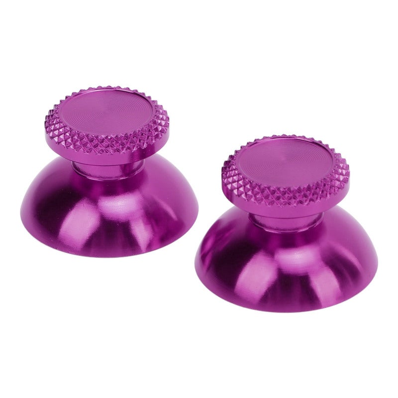 Metal Analog Grips Purple Controller Aluminum Alloy Metallic Joystick - Textured Thumbsticks for Enhanced Gaming Experience - Image 2