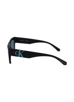 Calvin Klein Jeans Men's Rectangular Sunglasses - CKJ23653S-002-5517 - Lens Size: 55 Mm  - Image 4