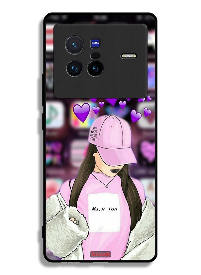 Tolwak Vivo X80 Protective Case Cover Anti Social Club  - Image 2