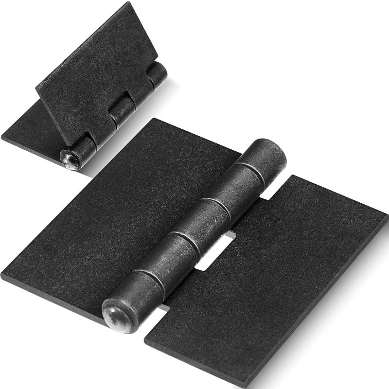 LEIFIDE 2 Pieces 3 Heavy Duty Weldable Hinges 12 Ga Welding Long Lasting Steel Butt Hinge Corrosion And Rust Resistant Metal Weld On Hinges For Trailer Door Gates - Image 1