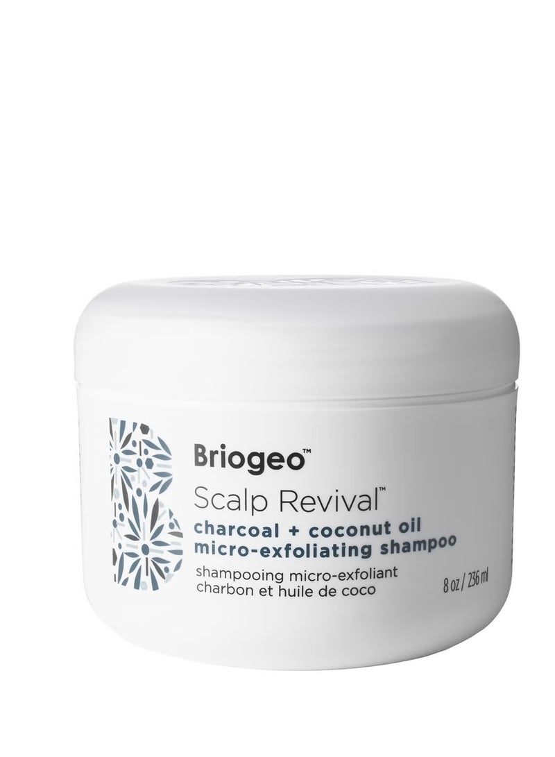 Briogeo Scalp Revival Charcoal + Coconut Oil Micro-Exfoliating Shampoo 236ml - Image 1