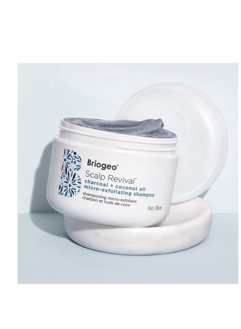 Briogeo Scalp Revival Charcoal + Coconut Oil Micro-Exfoliating Shampoo 236ml - Image 3