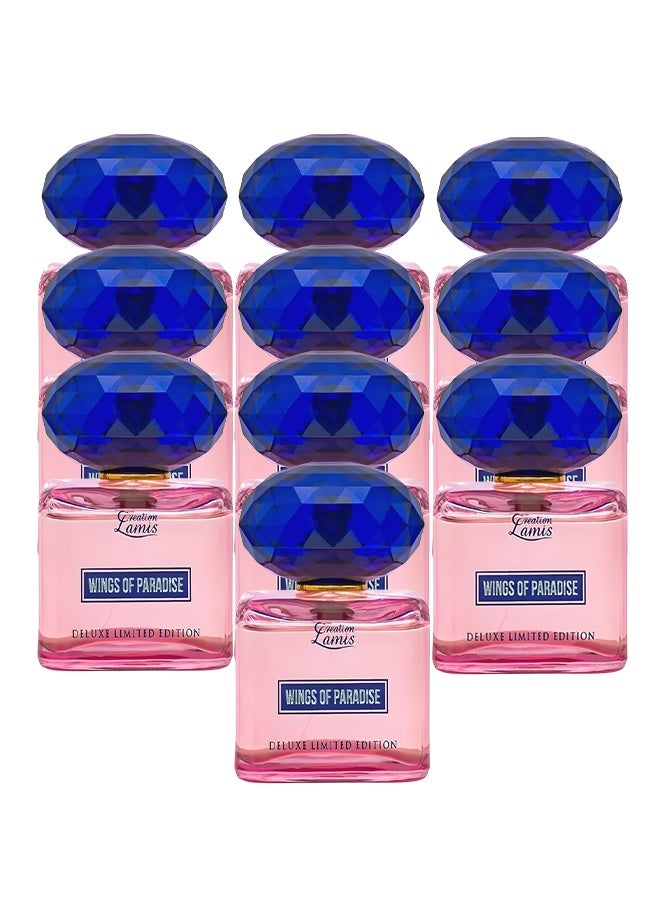 كرياشن لاميس 10 قطع عطر وينجز أوف بارادايس للنساء ١٠٠ مل - Image 1