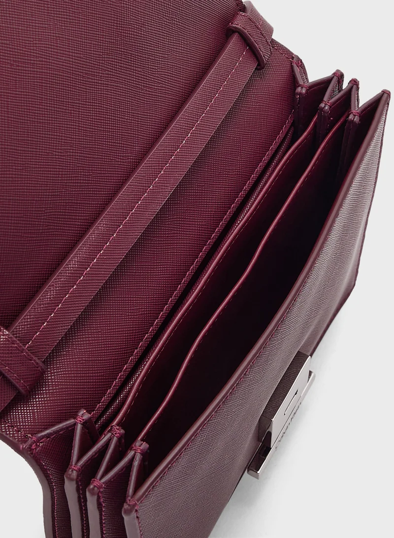 CALVIN KLEIN Flap Over Crossbody