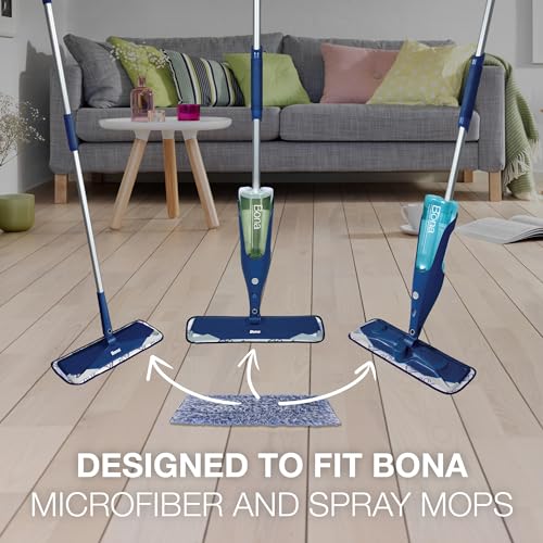 Bona Microfiber Dusting Pad for Multi-Surface Floors - Fits all Bona Mops - Attracts and Picks Up Dust, Pet Hair, and Dirt on Wood, Stone, Tile, Laminate, and Vinyl Floors - Image 3