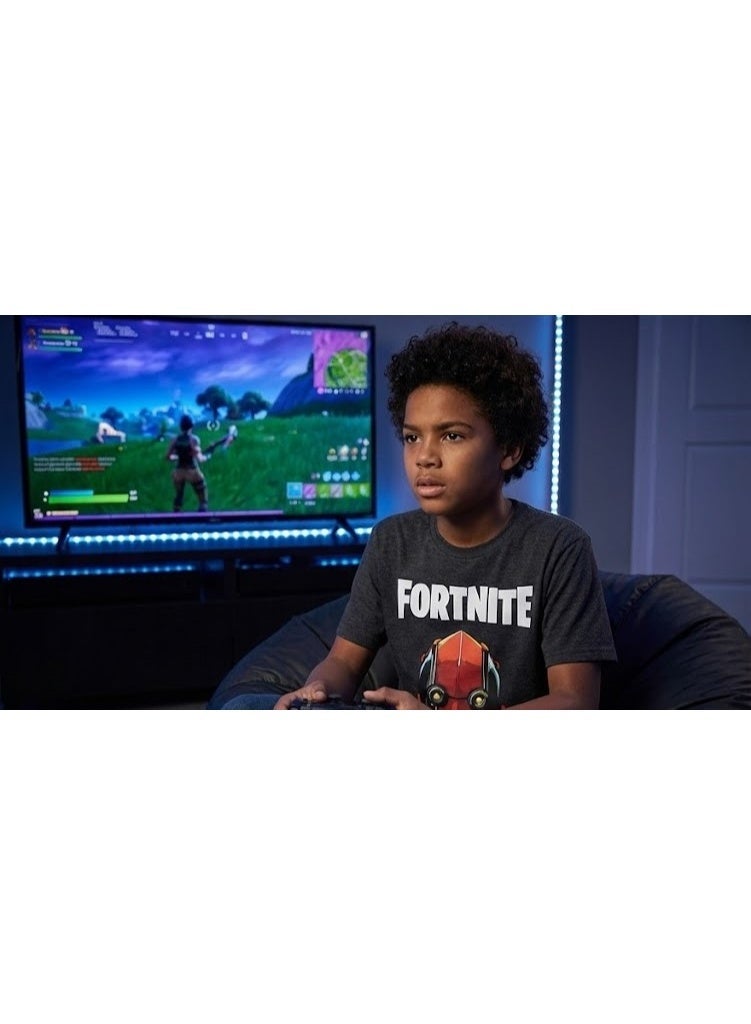 Fortnite Red Mask Boy T-Shirt by kids tv100%cotton - Image 2