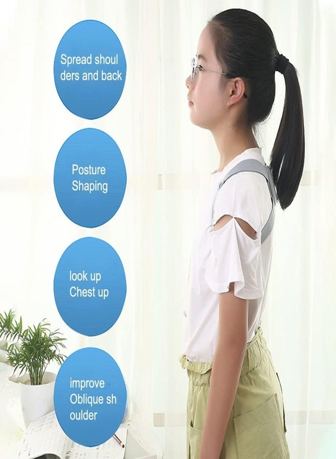 Smart Posture Corrector, Upper Back Brace with Vibration Intelligent Posture Reminder, Help to Keep Right Posture to Keep a Good Habit, Posture Trainer for Women, Kids, Men - Image 3
