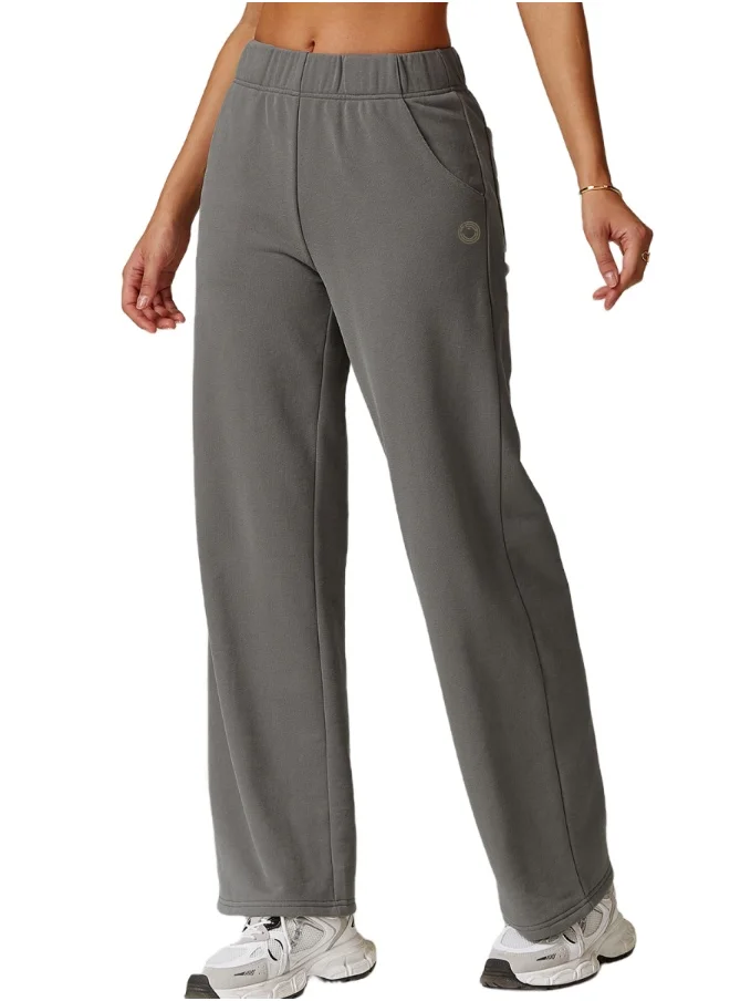 KAWN.YOGA Womens Mid Waist Workout Sport Sweatpants Running Pants