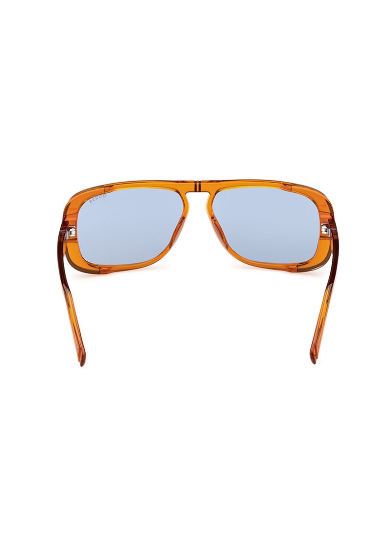 Men's UV Protection Rectangular Shape Sunglasses - GU0008244V62 - Lens Size: 62 Mm
