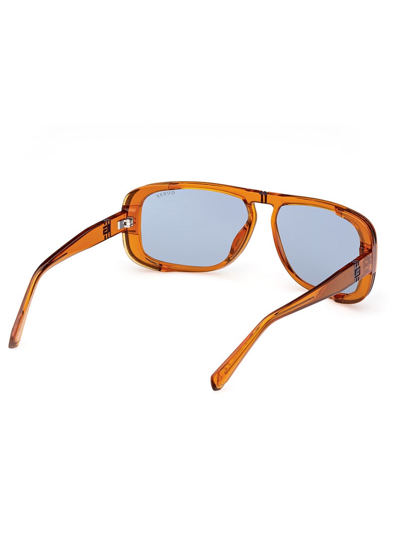 Men's UV Protection Rectangular Shape Sunglasses - GU0008244V62 - Lens Size: 62 Mm