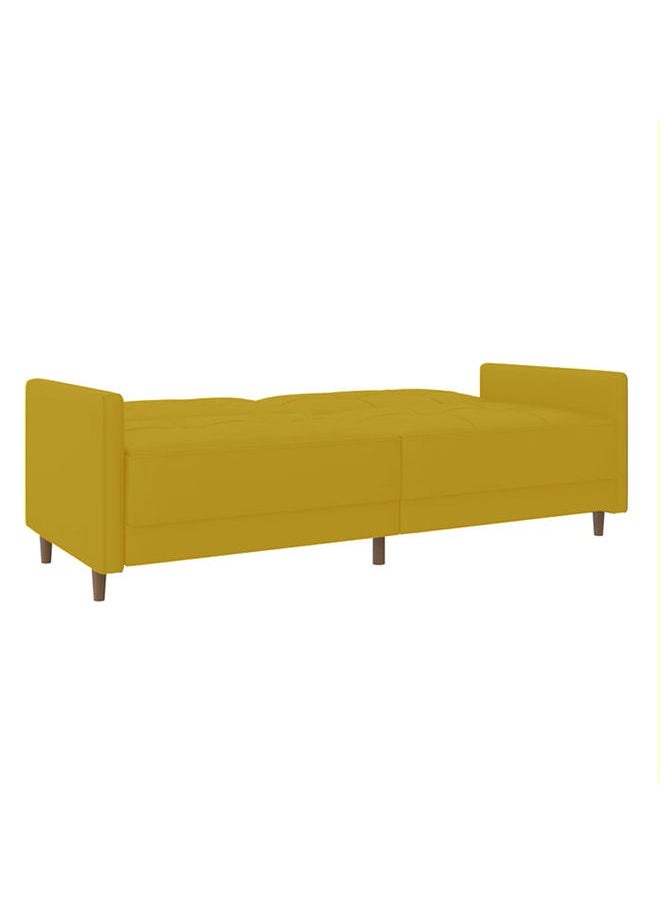 Leen | Sofabed 2 In 1 Upholstered In Velvet - Gold - pzsku/Z356697CF76D1FCB7DAECZ/45/_/1692718400/1ae71dd9-96cb-4124-9aac-64ceb1214007