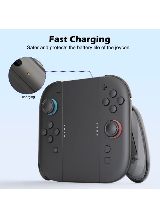 مقبض شحن جهاز التحكم لـ Switch2 لمقابض Joy-Con2 اليسرى واليمنى - قاعدة ملحقات جهاز التحكم NS2 - Image 4