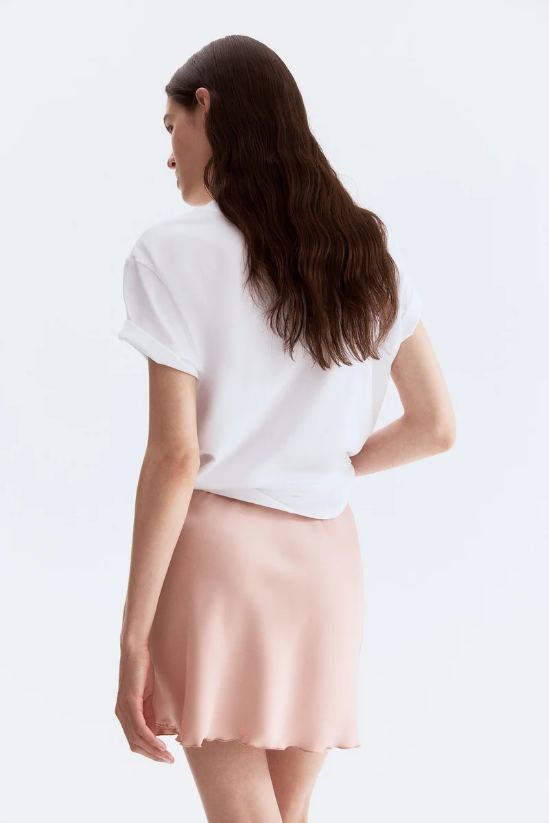 H&M Satin slip skirt