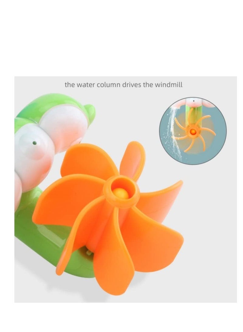 Raxoom Baby Bath Toy for Toddlers 2 3 4 5 Years Baby Kids Boys and Girls,Bathtub Toy - Spinning Gear and Googly Eyes for Toddler or Baby Bath Time Sensory Development,Bath Tub Toys for Kids Baby - Image 5