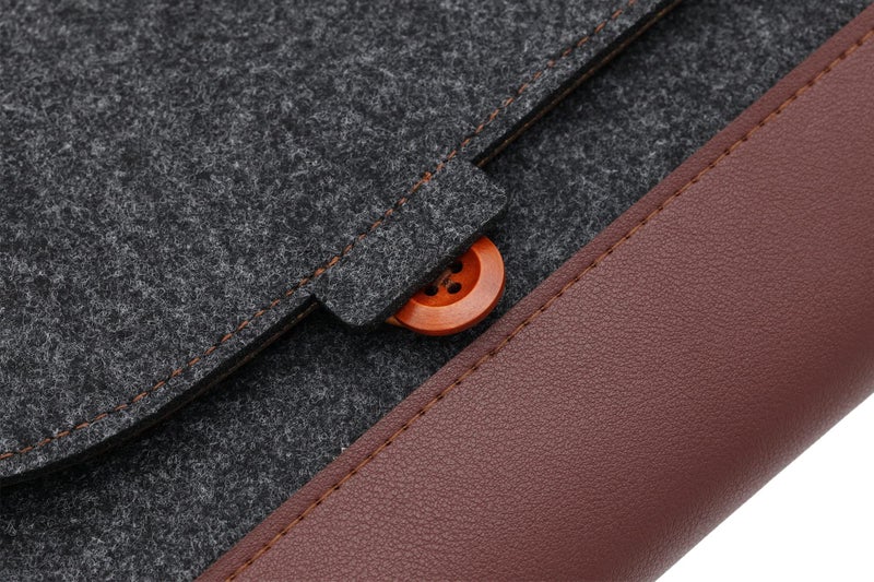 KPREPUBLIC PU Felt Keyboard Carrying case Bag for planck 40% 60% 80% 100% gh60 xd64 tada68 87 tkl 104 Ansi bm60 bm65 bm68 Poker (PU Felt Bag for 80% x1) - Image 2