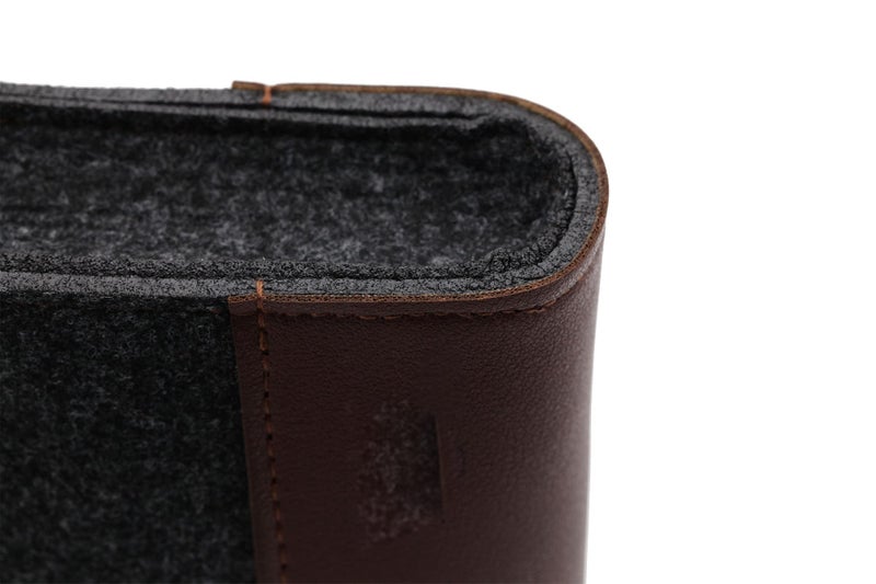 KPREPUBLIC PU Felt Keyboard Carrying case Bag for planck 40% 60% 80% 100% gh60 xd64 tada68 87 tkl 104 Ansi bm60 bm65 bm68 Poker (PU Felt Bag for 80% x1) - Image 4