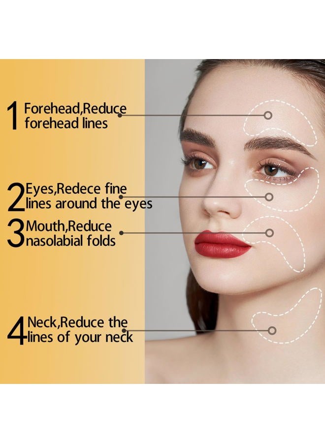 Eakroo 20 Pairs Lip Masks & Eye Mask,Power Crystal Gel 24K Gold Collagen Lip Eye Mask,Effectively Nourishes the Lip & Eye Skin,Anti-Aging Eye Patches for Moisturizing,Reducing Fine Lines Dark Circle - Image 3