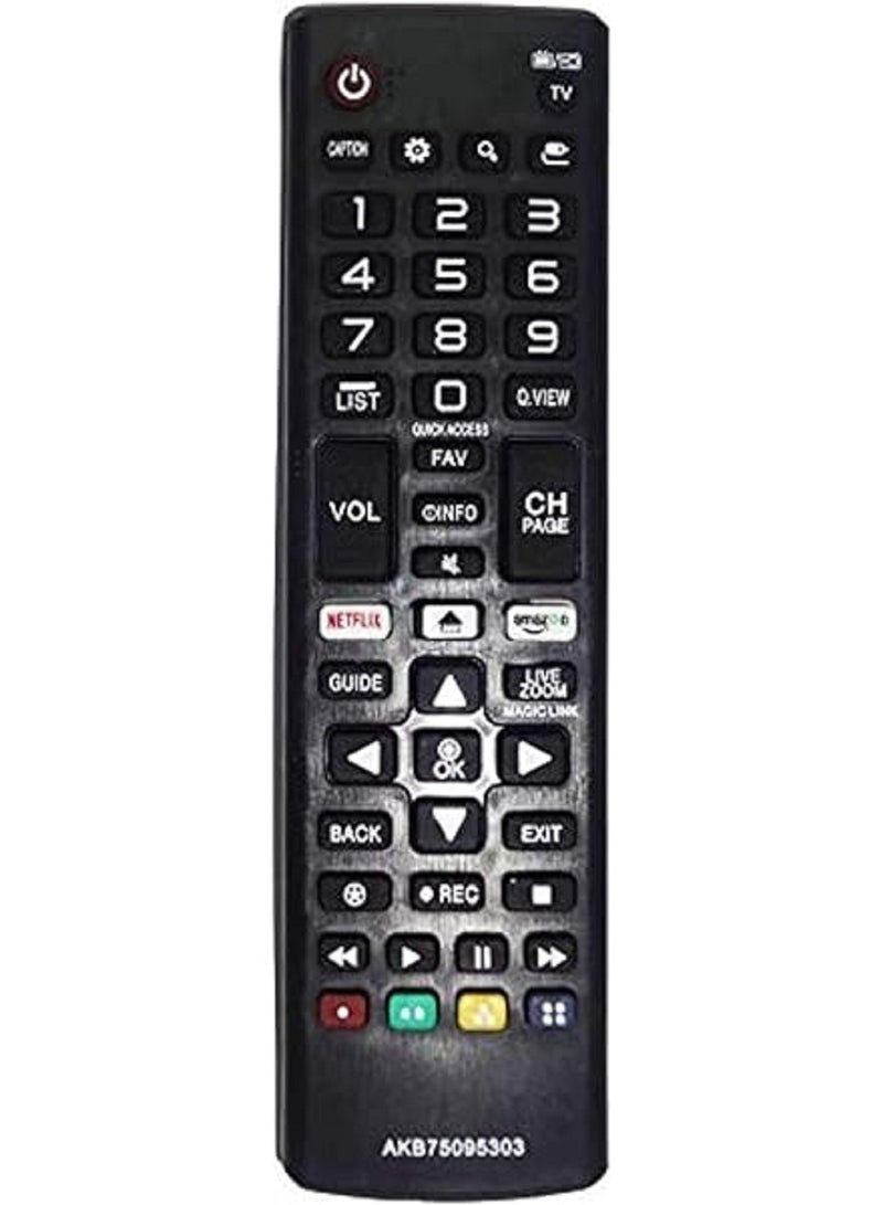 Remote Control For Lg Netflix Screen Black