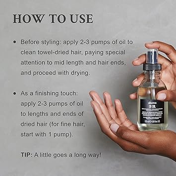 Davines زيت دافينس أوى المطلق لتجميل الشعر 50 مل - Image 4