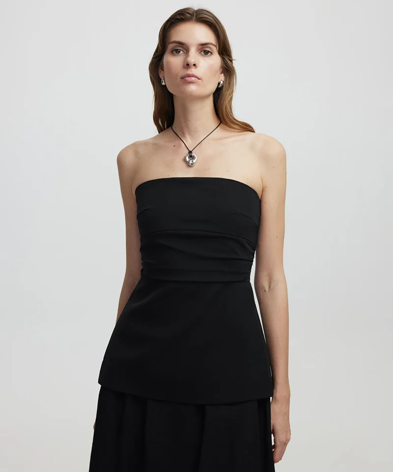 ابيكول Strapless Blouse