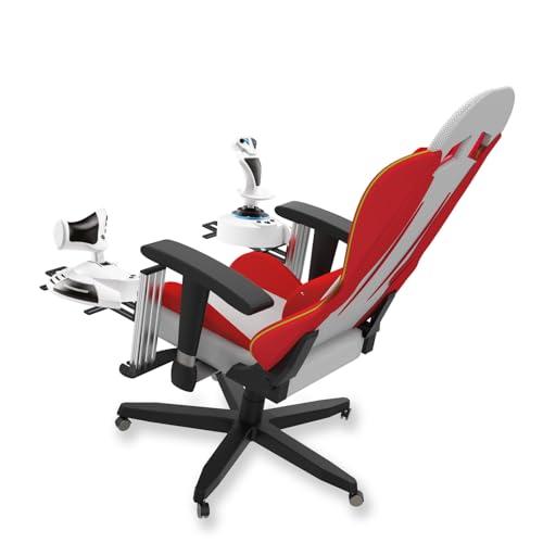 Avisiri 2 Set Metal Joystick Chair Mount for Flight Sim Game Joystick, Throttle and Hotas Systems Fits for Logitech X56, X52 Pro, Thrustmaster T-Flight Hotas, Thrustmaster T.16000M (Chair Mount) - Image 1