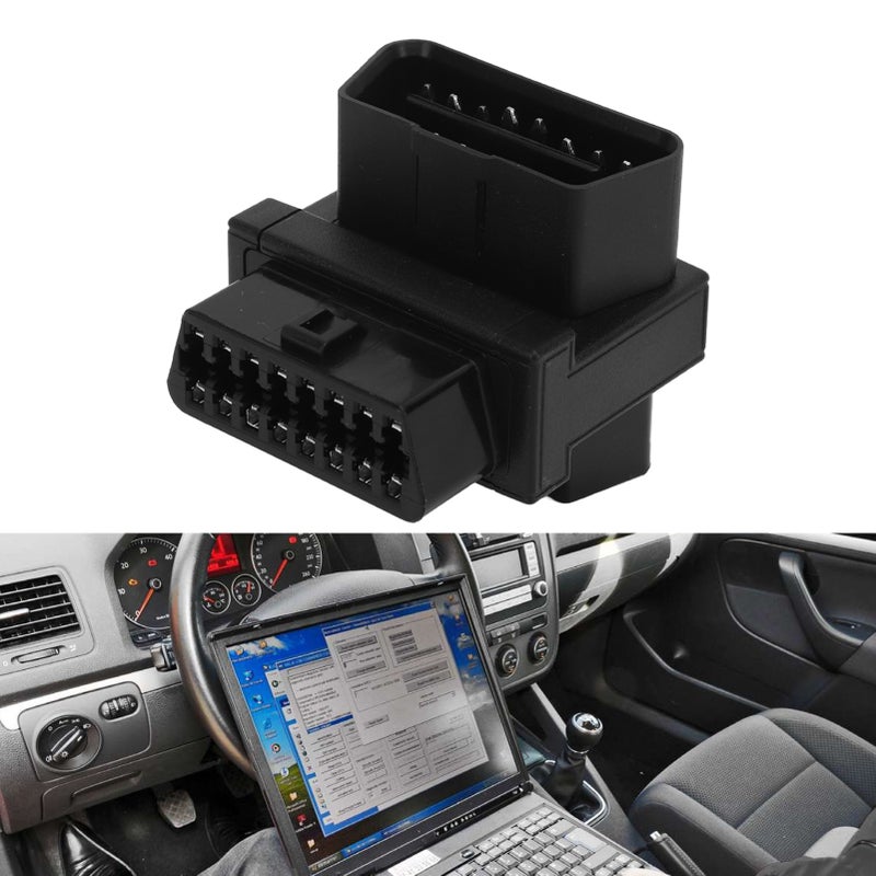 OBD2 Adapter 16 Pin Male to 2 Female Plug and Play Splitter Connector for Diagnostic Extender - Image 4