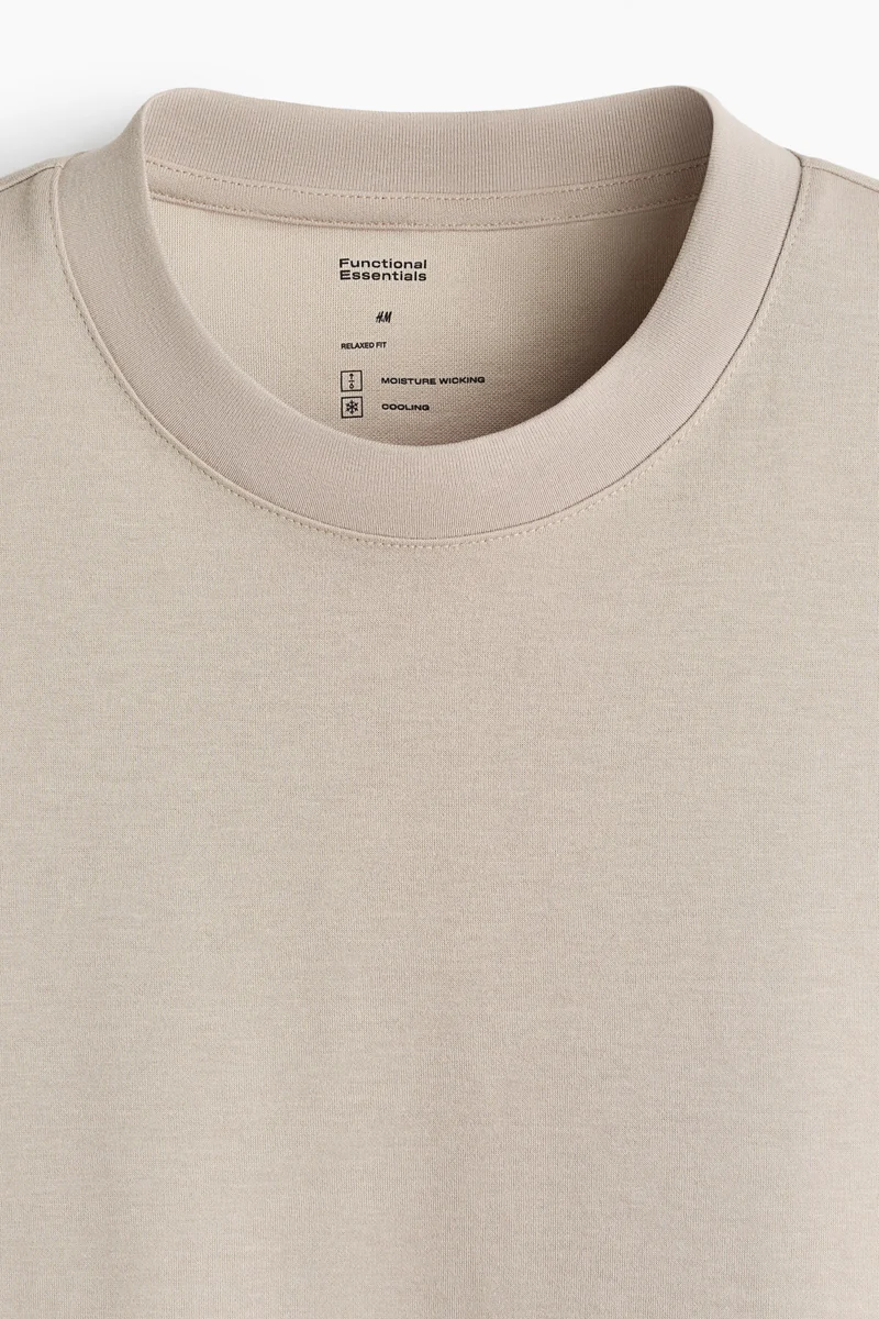 H&M  Cooling Relaxed Fit T-shirt for Men | Best Price UAE