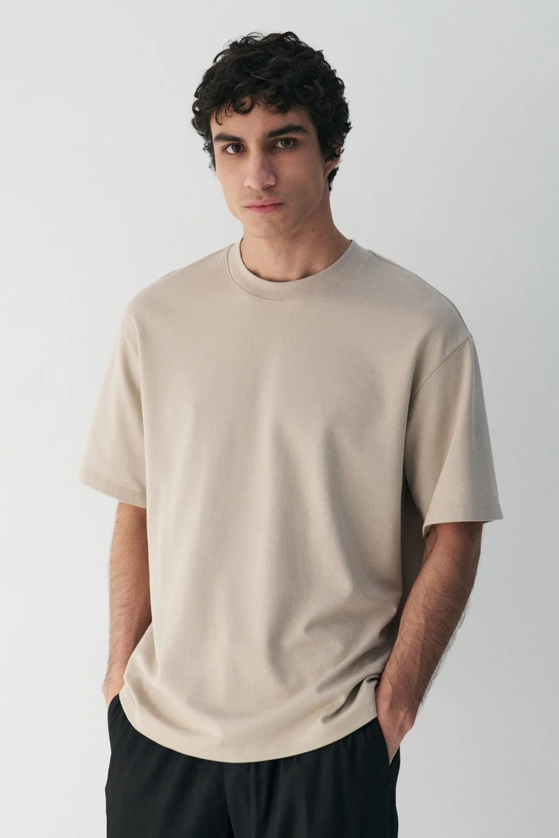 H&M  Cooling Relaxed Fit T-shirt for Men | Best Price UAE