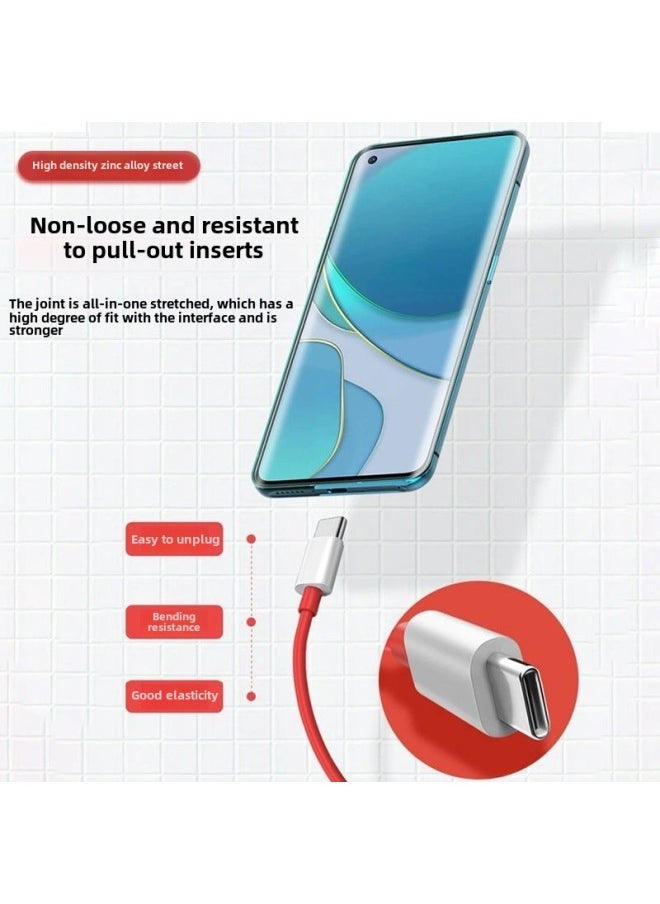 Suitable For One Plus 9 Charging Head Type-c Charging Head Fast Charging Line Output Data Line OnePlus9 Double C Port Charging-Color:65w Super Flash Charging Head + 2m Flash Charging Cable Dual Typec Set Oneplus9 Dedicated