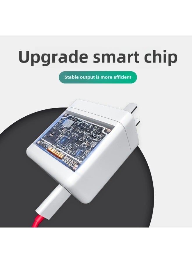Suitable For One Plus 9 Charging Head Type-c Charging Head Fast Charging Line Output Data Line OnePlus9 Double C Port Charging-Color:65w Super Flash Charging Head + 2m Flash Charging Cable Dual Typec Set Oneplus9 Dedicated