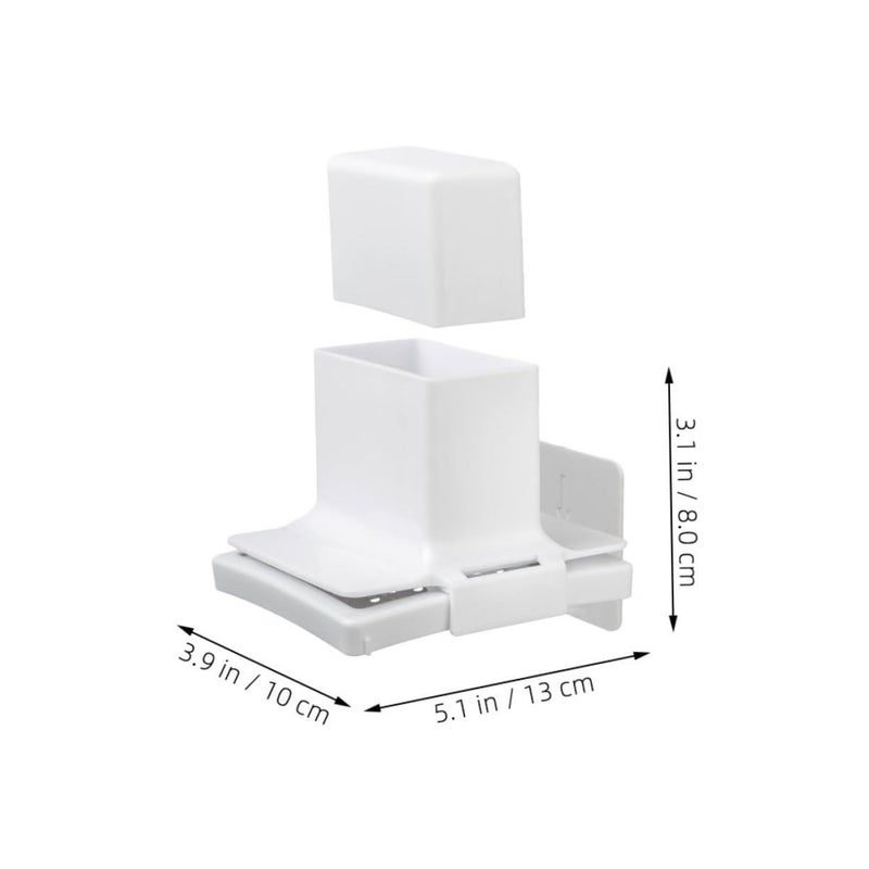 Self Draining Soap Box Wall Mounted Adhesive Soap Holder Organizer Tray For Kitchen Bathroom - Image 3