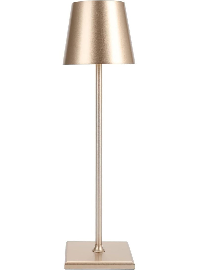 GT-Wheel Modern LED Cordless Table Lamp Rechargeable Powered Touch Control Bedside Lamp IP54 Waterproof - Image 1