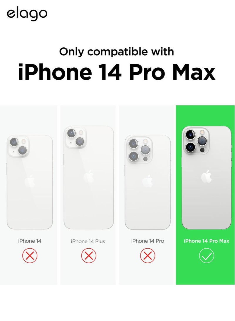 Elago Dual for iPhone 14 Pro Max Case Cover with Hybrid Technology - White - Image 2